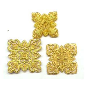 Épingle de sûreté à coudre pour vêtement liturgique d'église imprimé, avec strass et tissu, haute qualité à prix abordable - Product Image 5