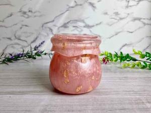 Tarro de Almacenamiento de Resina Premium con Tapa, Hecho a Mano, Decorativo, Organizador para Cocina y Baño, Contenedor para Dulces, Té y Café - Product Image 5