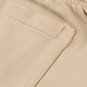 Pantalones Cortos Casuales para Hombre, Ligeros, de Felpa Francesa, 100% Poliéster, Resistentes al Viento, con Cintura Acanalada y Cierre con Cordón - Product Image 6