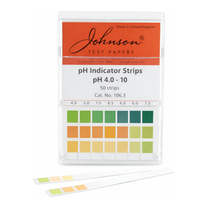 Tiras de Polipropileno Johnson pH Comparator 3/4 Color-Pad para Análisis de Laboratorio - Product Image 2