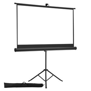 Schermo per Proiettore da 60 Pollici con Angolo di Visione di 160 Gradi, Supporto 4K HD Senza Pieghe Portatile per Proiezione Interna ed Esterna 16:9-Fresnel - Product Image 1