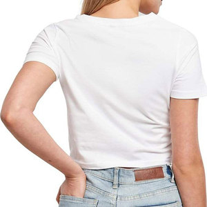 Camisetas de Mujer con Nuevo Diseño 2025, Hechas de Tela 100% Algodón Transpirable, Corte Ajustado y Holgado, Cuello Redondo, Ideales para el Verano - Product Image 4
