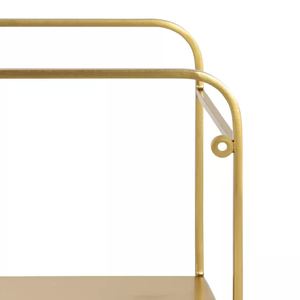 Estante de Pared Metálico para Ahorrar Espacio, Decoración del Hogar para Espacios Pequeños - Product Image 3