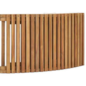 Muebles de exterior de diseño minimalista, tumbona de madera para piscina, decoración para muebles de piscina - Product Image 5