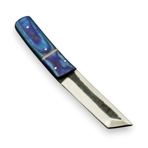 Cuchillo Tanto de Hoja Fija de 6 Pulgadas, Hecho a Mano, Mortal Saga, Grado Industrial, Acero al Carbono, para Caza y Camping, con Funda, OEM - Product Image 4