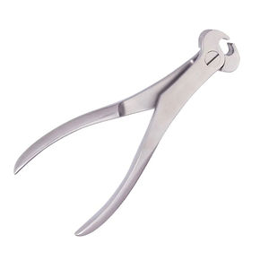 Coupe-fils et coupe-aiguilles manuels de précision en acier canulé, certifiés CE pour des procédures chirurgicales précises, approuvés CE par Grip Surgical - Product Image 4