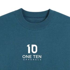 เสื้อสเวตเชิ้ตคอกลมสีน้ำเงินสเลทสำหรับผู้ชาย ผลิตจากผ้าฝ้ายรีไซเคิล เป็นมิตรต่อสิ่งแวดล้อม คุณภาพพรีเมียม แขนยาว สวมใส่สบาย เหมาะสำหรับทุกวัน - Product Image 3