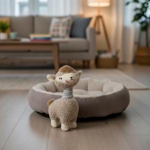 Yommy Furry Friends Giocattolo per Cani in Peluche 32CM, Gioco Interattivo con Corda Resistente per Movimento ed Esercizio degli Animali Domestici - Product Image 2