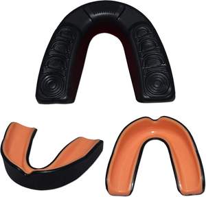 Protège-dents de boxe personnalisé de haute qualité avec logo |   Ensemble de Matériel en Silicate/Caoutchouc Écologique Respirant à Séchage Rapide Toutes Tailles - Product Image 6