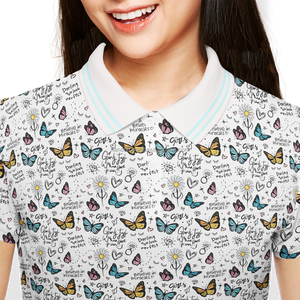 Chemises polo de golf personnalisées pour femmes T-shirts en polyester spandex à séchage rapide avec impression Cool Max Vêtements de cérémonie grande taille pour femmes - Product Image 3