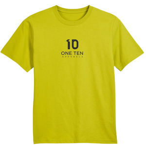 เสื้อยืดคอตตอนรีไซเคิลสำหรับผู้ชาย สีซิตรอนเนล เป็นมิตรต่อสิ่งแวดล้อม คุณภาพพรีเมียม คอกลม แขนสั้น สวมใส่สบายๆ ใช้ได้ทุกวัน - Product Image 1