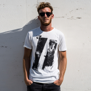 T-shirts à épaules tombantes avec impression personnalisée, coupe classique, écologiques, 100% coton, manches courtes pour hommes, 220g - Product Image 3