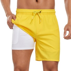 2026 Spandex & Polyester Material Made <b>Men</b> <b>Compression</b> <b>Shorts</b> Gym Fitness Workout Clothing <b>Men</b> <b>Compression</b> <b>Shorts</b> - Product Image 3