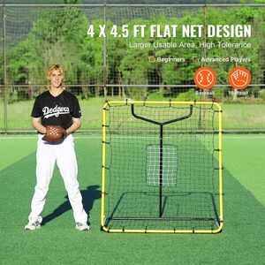 Rete di Rimbalzo per Baseball e Softball 4 X 4,5 Piedi, Attrezzatura di Allenamento per Lancio e Recupero Palla - Product Image 2