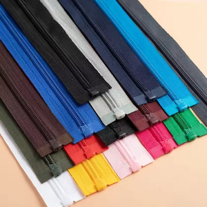 20cm 25cm 30cm 35cm 40cm Custom Colorful <b>Sewing</b> Open End Long Plastic Nylon Zipper for Jacket Garment Dress - Product Image 3