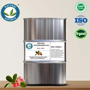 100% Pure & Natural Organic Wintergreen Essential Oil Steam distilled Aromatherapy &Cosmetics Formulation Oil By Katyani Exports - Product Image 3