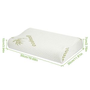 Cuscino Sagomato in Memory Foam di Bambù con Supporto per il Collo e Traspirabilità - Product Image 6