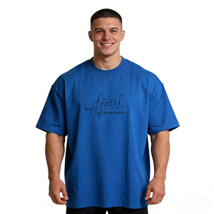 Vente en gros de tissus personnalisés avec logo, de haute qualité, écologiques, à séchage rapide, respirants, en mélange polyester/coton 180 g/m², impression 3D en relief, longs - Product Image 4