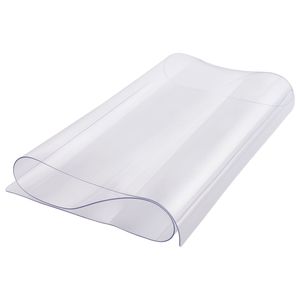 Copertura per Tavolo Rettangolare in PVC Trasparente 16 X 32 Pollici, Spessore 1,5 mm, Impermeabile, Protezione per Tavolo Trasparente - Product Image 5