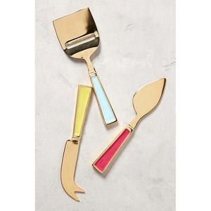 Ensemble de fromages en acier inoxydable or rose, 6 pièces, style Royal, moderne, de luxe, de haute qualité, pour restaurant, mariage, maison, hôtel - Product Image 4