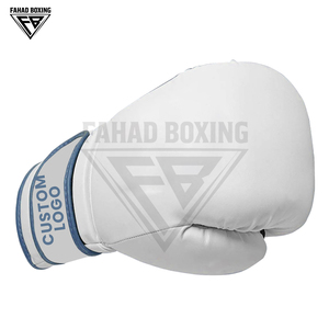 Nuevos Guantes de Boxeo de Piel Sintética PU de Moda, Personalizados, con Contraste de Color, de Buena Calidad, Hechos a Mano, Servicio OEM ODM - Product Image 4