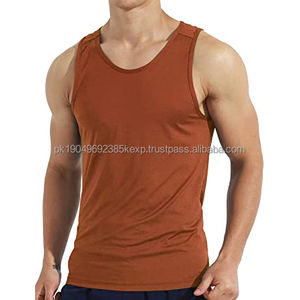 Camiseta Deportiva de Secado Rápido para Gimnasio, Diseño Deportivo, Camiseta sin Mangas para Hombre, Ajuste Muscular, Entrenamiento, Fitness, 100% Algodón - Product Image 1