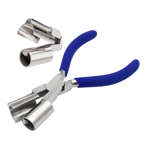 Channel <b>Ring</b> Maker Plier Stainless Steel Circlip Crimping 3/4in 160mm Consistent Radius Curve Flat Metal Stock W/out Spring Matt - Product Image 1