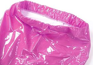 Mini-jupe en cuir PU pour femme, taille haute, moulante, sexy, design personnalisé, vente directe usine, vêtements pour femmes OEM ODM - Product Image 6