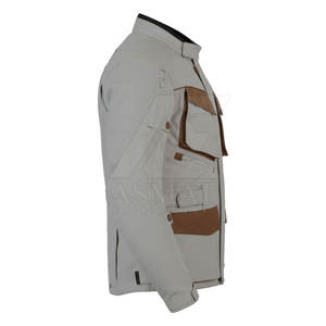Blouson en cuir pour moto, sur mesure, créez votre propre design, blouson en cuir respirant pour homme - Product Image 5