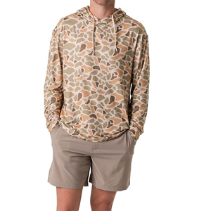Camisa de Manga Larga con Capucha de Camuflaje para Hombre, Corte Regular, Secado Rápido, Tejido de Poliéster, Ropa Casual de Verano - Product Image 3