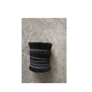 Brosse à raser épilation bétail queue de cheveux vache et queue de buffle fabrication de cheveux pour brosse bétail \ artisanat indien brut - Product Image 1