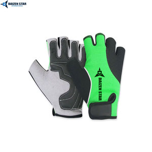 ถุงมือ Daizen Star Tactical แบบครึ่งนิ้ว สีเหลืองดำ ยาวถึงข้อมือ ผลิตจาก PU ทนทานอเนกประสงค์ เป็นมิตรกับสิ่งแวดล้อม เหมาะสำหรับกีฬา กิจกรรมกลางแจ้ง และสวมใส่ลำลอง - Product Image 5