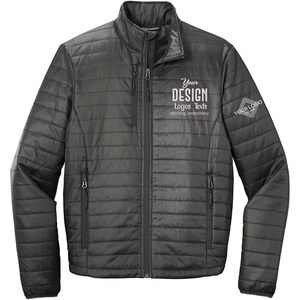 Chaqueta acolchada plegable J850 con bordado personalizado para hombre 2025, chaqueta personalizada para exteriores - Product Image 3