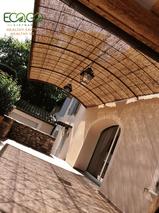 Voile d'ombrage en fibre de coco respirante, séchée au four, anti-moisissure, pour pergola et treillis en bois, vente en gros usine Vietnam - Product Image 2