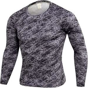 Rashguard pour homme, dernier design, respirant, antibactérien, en Spandex/Polyester, couleurs personnalisables, fabriqué au Pakistan, service OEM, logo - Product Image 2
