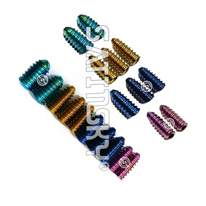 Titanium Spiked Ligament Staple 6mm 8mm 10mm Manual Power Orthopaedic ACL-PCL Implants 50pcs Arthroscopy System - Product Image 6
