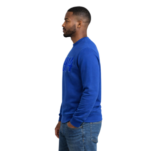 Sweat-shirt en chenille bleu uni Phi Beta Sigma 1914 pour hommes, tissu de qualité supérieure, coupe confortable, vêtements de fraternité grecque, tenue décontractée - Product Image 3
