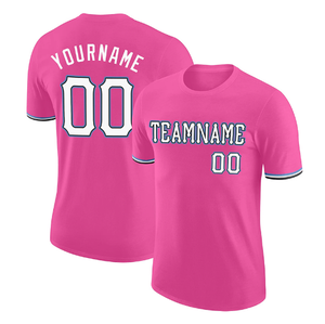 เสื้อเบสบอลซอฟต์บอลคุณภาพสูงสั่งทำพิเศษ แห้งเร็ว ระบายอากาศได้ดี รีไซเคิลได้ รับผลิตแบบ OEM ODM พิมพ์ลาย คอวี ยูนิฟอร์ม 100% - Product Image 1