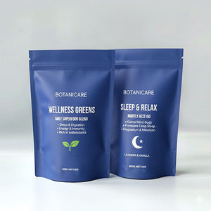 Pochette personnalisée pour l'emballage du thé |   Matériau plastique laminé |   Fermeture à glissière, encoche de déchirement, finition brillante ou mate |   Vietnam - Product Image 3