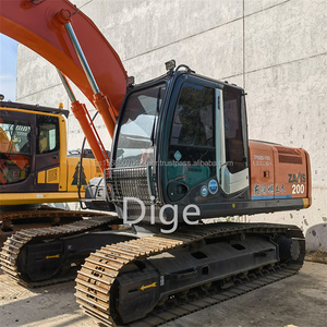 Used Hitachi ZX200-3 20Ton Medium-Sized Hydraulic Crawler Excavator Isuzu Engine <b>Pump</b> Smooth Stable Operation 110kw 2018-2022 - Product Image 5