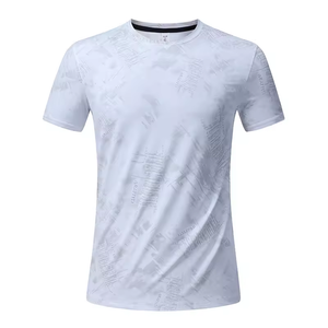 Camiseta Deportiva de Manga Corta para Hombre, con Estampado Moderno, de Secado Rápido, Cuello Redondo, para Entrenamiento - Product Image 5