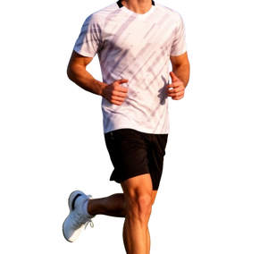 Tenues de football en polyester respirant à séchage rapide de haute qualité, ensemble de maillots de football personnalisés pour équipe, maillots de football, uniforme de football - Product Image 1