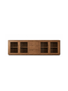 Muebles de madera modernos para una sala de estar estética, ideal para una casa de ensueño con sistema de almacenamiento y gabinetes para TV. - Product Image 1