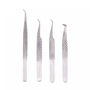 Professional 90 Degrees Pointer Tips Style Best Quality Eyelash <b>Extension</b> Tweezers Private Label Tweezers Multiple Angle Tips - Product Image 5