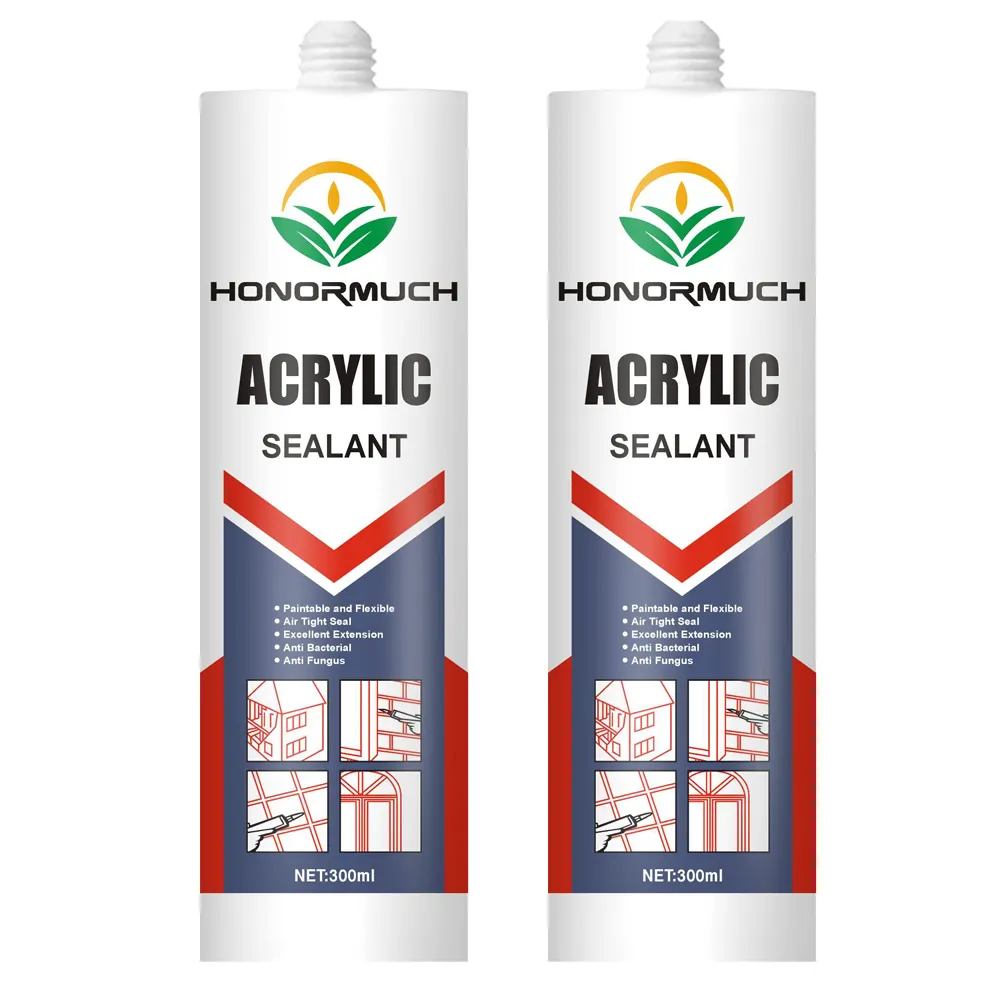 Witte Acryl Kit Productie Waterdichte Azijnneutrale Siliconen Kit Gratis Verzending