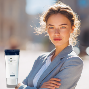 Protector Solar Mineral SPF50 PA+++/+ con Complejo de Péptidos PDRN, Protección UV Diaria Ligera en Caja para Piel Sensible - Product Image 1