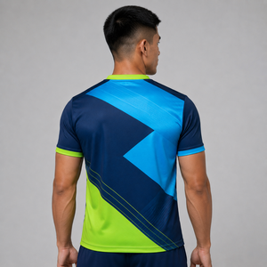 Maillot de volley-ball oversize streetwear pour homme, maille respirante, personnalisable avec numéro, nom et logo, vente en gros OEM - Product Image 3