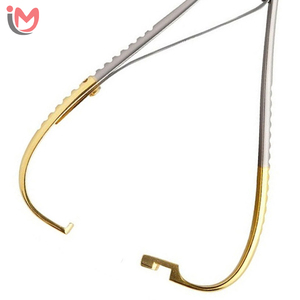 ที่จับเข็มผ่าตัดทางทันตกรรมคุณภาพสูง Mathieu Needle Holder ปลาย TC ขนาด 17 ซม. คีม Mathieu อุปกรณ์ผ่าตัดทางทันตกรรมจัดฟัน OEM - Product Image 5