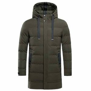 Blouson matelassé d'hiver pour homme, style urbain, chaud, imperméable, respirant, à séchage rapide, avec doublure polaire standard et broderies tendance - Product Image 2
