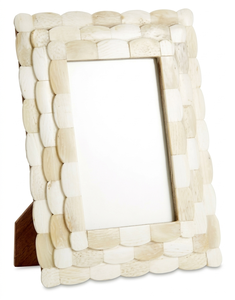 FASHION CRAFT TFC 502 Bone7 Mop Inlay Solid Wood Sustainable Minimalist Modern Vintage Photo <b>Frame</b>-Lightweight Elegant - Product Image 3